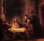 Supper at Emmaus by Rembrandt